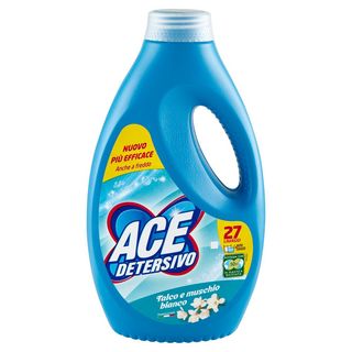 Ace Detersivo Liquido Talco E Muschio Bianco 27 Lavaggi - 000364648