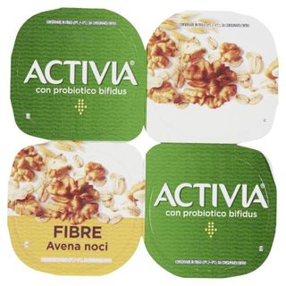 Activia Fibre Avena Noci 4 X 125 G - 513564