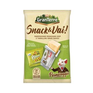 Parmareggio Snack Parmigiano17g+Tarallini x12