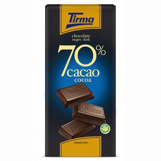 Tirma tableta de chocolate negro 70% 125 g