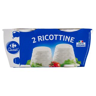 Carrefour Classic 2 Ricottine 2 x 100 g