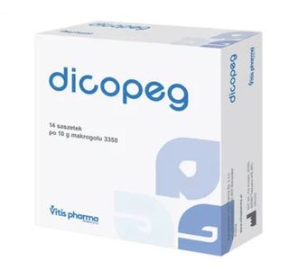 Dicopeg- proszek na zaparcia 14 saszetek x 10 g