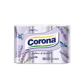 CARTA IGIENICA CORONA 12ROT PROF.LAVANDA