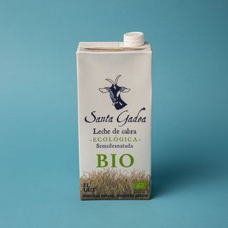 Llet De Cabra Ecològica Semidesnatada Santa Gadea 1L