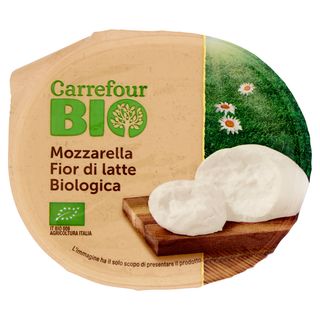Carrefour Bio Mozzarella Fior di Latte Biologica 125 g