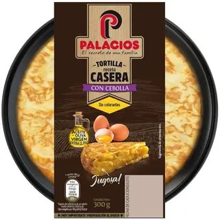 Tortilla Con Cebolla Palacios, 1 Ud, 300 G