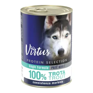 Virtus protein selection adult lattina 400g trota