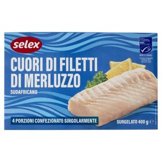 Cuori Fil.Merluzzo Gr.400 Selex