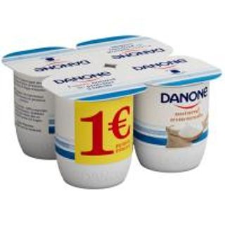 Yogur Natural Azucarado Danone 4X120 Gr. (201681)