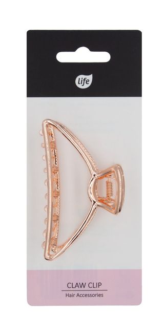 Life Klamra do włosów Metalowa Rosegold Classic