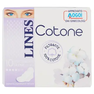 Lines Cotone Ultra Ali 10 Assorbenti - 000024110