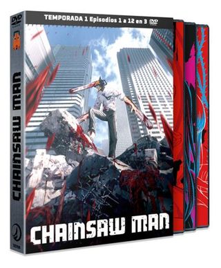Chainsaw Man Temporada 1 Completa Episodios 1 A 12 - Dvd (8424365727693)