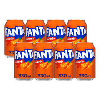 Fanta Naranja Latas 8x330ml