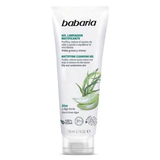 Gel Limpiador Matificante Aloe y Alga Verde - Babaria - 150 ml 8410412430180