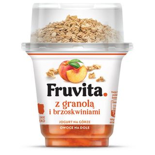 Fruvita Jogurt z granolą i brzoskwiniami 230 g