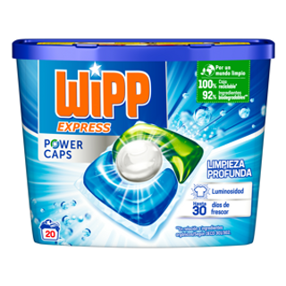 WIPP Detergente Power Caps 20D Wipp