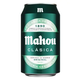 Cerveza Mahou Clásica Lata 33 Cl.