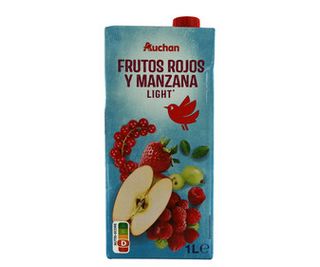 Nectar Frutos Rojos Y Manzana Light Auchan 1L