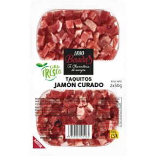 Taquitos Jamón Curado Boadas 188 2X 50Gr.