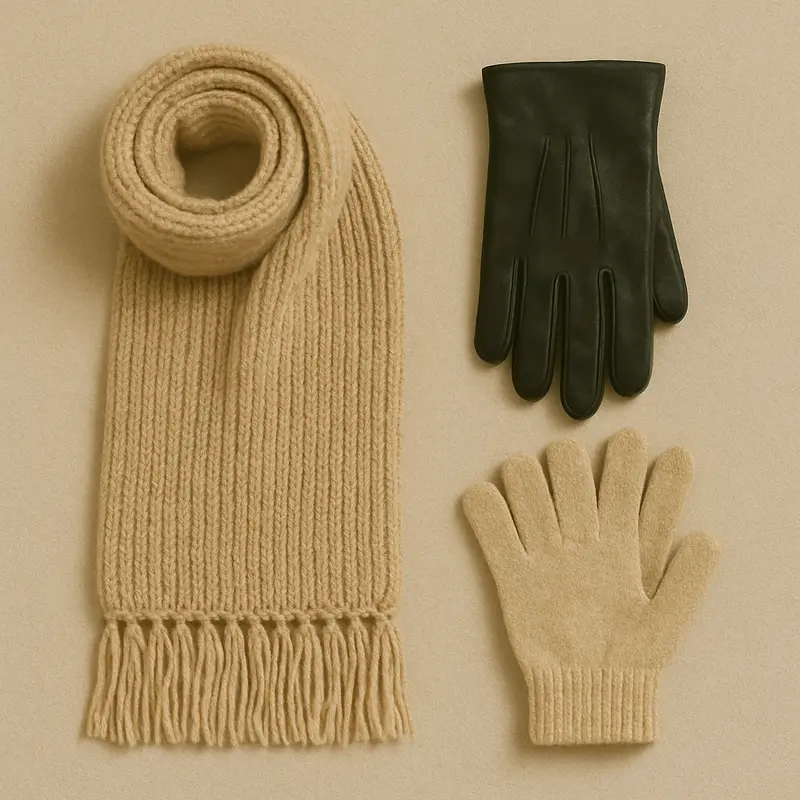 Bufandas Y Guantes