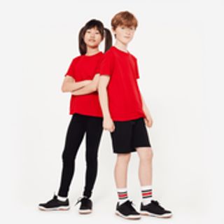 Camiseta Múltiples Deportes Niños Rojo Algodón.151 160cm12 13A Rojo