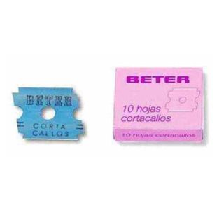 BETER Cuchillas Cortacallos 10 Uds (8412122340285)