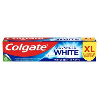 Colgate Advanced White wybielająca pasta do zębów z fluorem 125 ml
