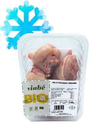 Bandeja de Pollo Troceado 500 g Viu Bé