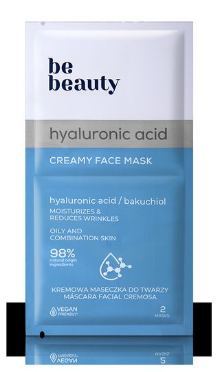 Máscara Be Beauty Ácido Hialurón 2*80ML