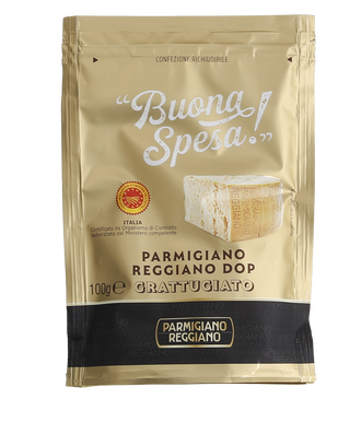 Parmigiano Reggiano Grattugiato 100g Busta / Vaschetta