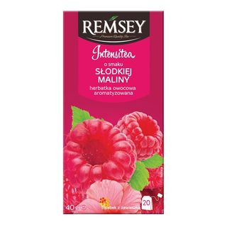 Remsey Herbatka słodka malina, 20 torebek