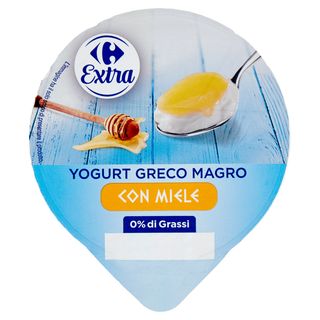 Carrefour Extra Yogurt Greco Magro Con Miele 150 G