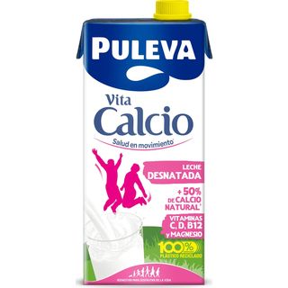 Leche Desnatada Calcio, Brick 1 L