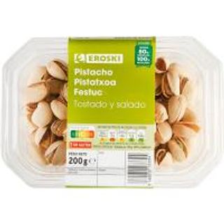 Pistachos Tostados Eroski, Tarrina 200 G (12194726)