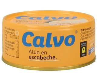 Atún en Escabeche Calvo Lata de 160 G.