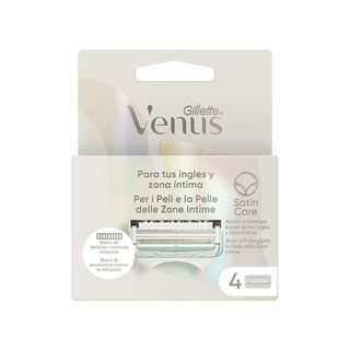 Recambio Venus Mujer Zona Intima 4Ud (302111)