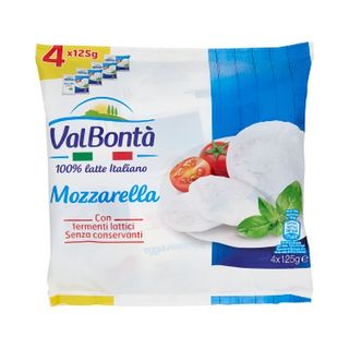 Mozzarella ITA Valb 4x125G