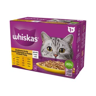 Whiskas Karma dla kota drobiowa ucztwa w galaretce 12x85 g