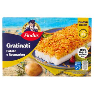 Capitan Findus I Gratinati Merluzzo con Patate e Rosmarino 380 g