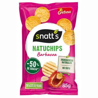 Grefusa snack natuchips barbacoa 85 g