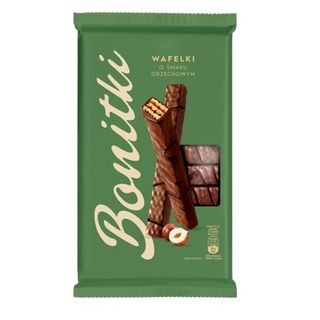 Bonitki wafle orzechowe, 200 g