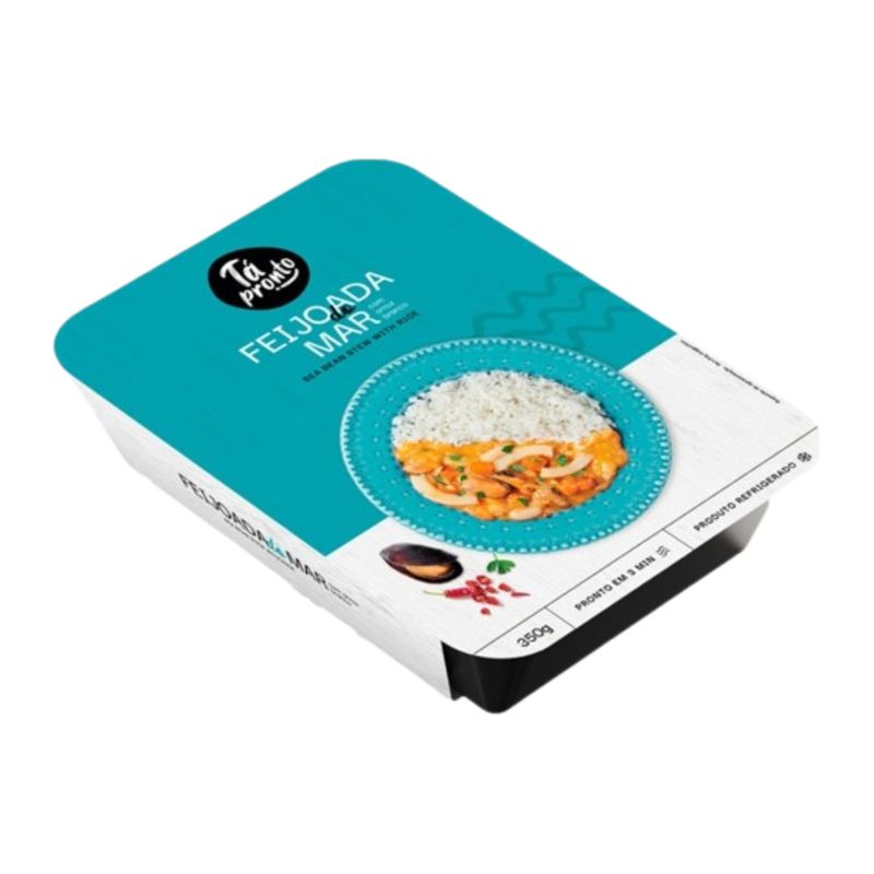 Tá Pronto Feijoada do Mar com Arroz Branco 350 g