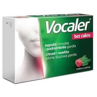 Vocaler Bez cukru 12 mg + 8,5 mg 12 pastyl.