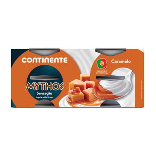 Iogurte Grego Mythos Caramelo Continente (emb. 500 gr (4 un))