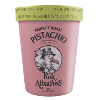 Gelado Pistácio Vegan sem Glúten Pink Albatross (emb. 480 ml)