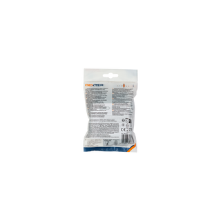 10 Luvas Descart Nitrilo Preto Dexter 9L (88035319)