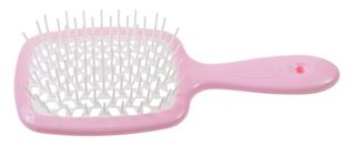 Janeke Szczotka do włosów Superbrush pastelowa, jasny róż