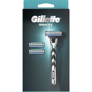 GILLETTE Maquinilla Gillette Mach3 3 Hojas 2 Unidades