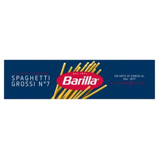 Barilla Pasta Spaghetti Grossi N.7 100% Grano Italiano 500G