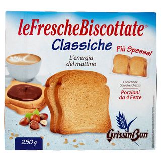 GrissinBon leFrescheBiscottate Classiche 250 g - 8001405000017